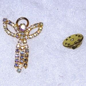 AB Crystal Angel Tac Pin